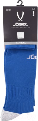 Гетры футбольные Jogel Match Socks / JD1GA0125.Z2 (р-р 35-38, синий)