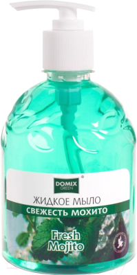 Мыло жидкое Domix Green Свежесть мохито (500мл)