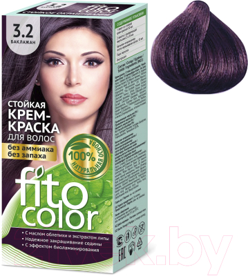 Крем-краска для волос Fito Косметик Fitocolor Стойкая тон 3.2  (115мл, баклажан)