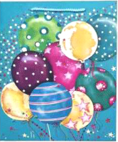 

Пакет подарочный deVente, С днем рождения / 9041163