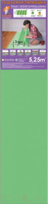 Подложка SOLID Гармошка 3мм (5.25 м.кв., зеленый)