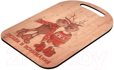 Изображение товара Разделочная доска Мультидом Любви и понимания / МБ2-152
