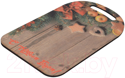 Изображение товара Разделочная доска Мультидом С Новым годом! / МБ2-155