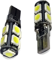 Комплект автомобильных ламп AVS C011 T10 / A78438S (2шт, белый) - 