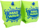 Нарукавники для плавания Mad Wave Зеленый 0-2 - 