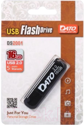 Usb flash накопитель Dato DS2001 16GB / DS2001-16G (черный)