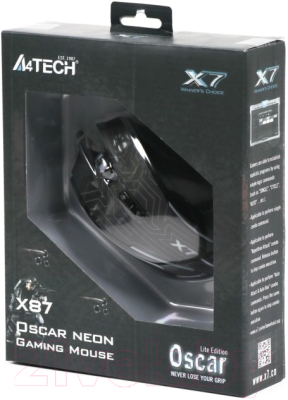 Мышь A4Tech X87 (черный)
