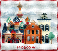 

Набор для вышивания Овен, Столицы мира. Москва / 1064В