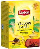 

Чай листовой Lipton, Yellow Label черный