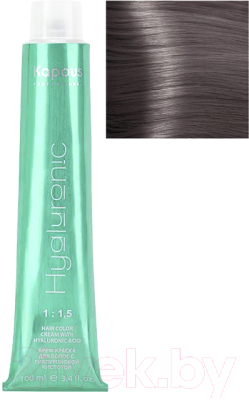 Крем-краска для волос Kapous Hyaluronic Acid с гиалуроновой кислотой 7.21 (блондин перламутровый пепельный)