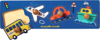 Развивающая игрушка Crocodile Creek Рамка-вкладка Транспорт 2871-1 - 