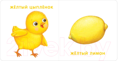 Изображение товара Развивающая книга Робинс Книжки-картонки. Мои первые цвета