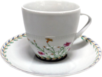 Чашка с блюдцем Thun 1794 Silvia Полевые цветы / СЛВ0006 - 