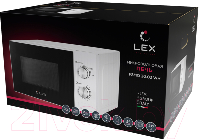 Микроволновая печь Lex FSMO 20.02 WH