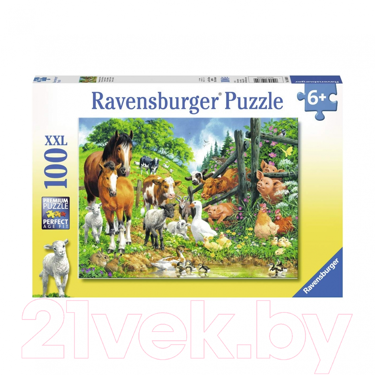 Пазл Ravensburger Встреча животных / 10689