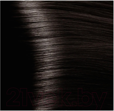 Крем-краска для волос Kapous Studio Professional с женьшенем и рисовыми протеинами 6.12  (темный пепельно-перламутровый блондин)