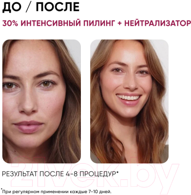 Набор косметики для лица Icon Skin 30% AHA Пилинг Омолаживающий 30мл+Лосьон Нейтрализующий (100мл)