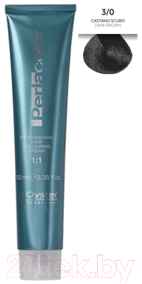 Крем-краска для волос Oyster Cosmetics Perlacolor 3/0  (100мл)