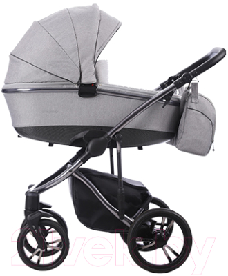 Детская универсальная коляска Bebetto Bresso Premium Class 2 в 1 (02, рама серебристая)