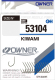 Миниатюра изображения товара Набор крючков рыболовных Owner 53104-16 (13шт)