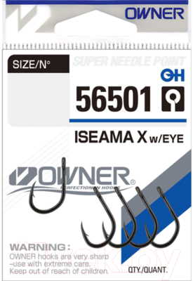 Изображение товара Набор крючков рыболовных Owner 56501-08 (7шт)