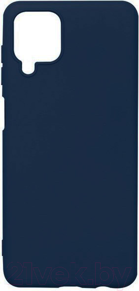Чехол-накладка Case Matte Lux для Galaxy A12/M12 (темно-синий)