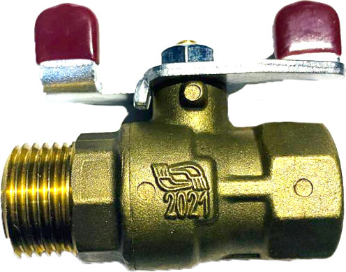 Шаровой кран Novogas КШ-20 / 508.00.00-14
