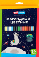 

Набор цветных карандашей ArtSpace, Космонавты / CP36_009