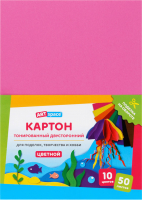 

Набор цветного картона ArtSpace, КТ10А4_37990