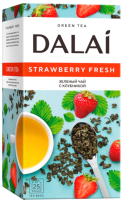 

Чай пакетированный, Strawberry Fresh зеленый чай с клубникой