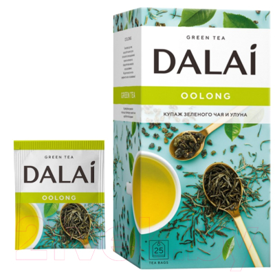 Чай пакетированный Dalai Oolong зеленый (25пак)