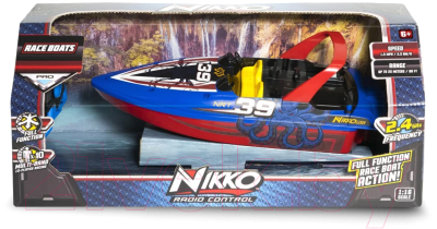 Радиоуправляемая игрушка Nikko Лодка Octo-Blue #39 10172
