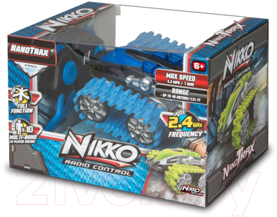 Радиоуправляемая игрушка Nikko Машина Nano Trax 10182 (Blaze Blue)
