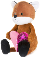 

Мягкая игрушка Maxitoys Luxury, Romantic Toys Club Лисенок с сердечком / MT-GU042021-4-25