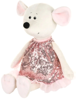 

Мягкая игрушка Maxitoys Luxury, Мышка Мила в розовом платье / MT-MRT021918-21