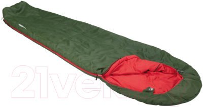 Спальный мешок High Peak Pak 1000 / 23250 (зеленый/красный)