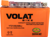 Мотоаккумулятор VOLAT YTZ12S iGEL L+ (11 А/ч) - 