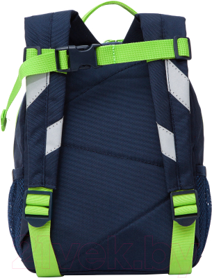 Школьный рюкзак Grizzly RS-374-1 (синий)