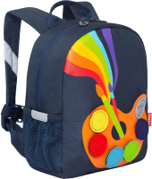 Школьный рюкзак Grizzly RS-374-2 (синий) - 