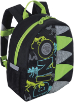 Школьный рюкзак Grizzly RS-374-8 (черный) - 
