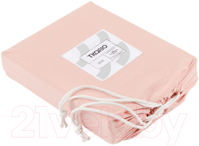 Простыня Tkano Essential TK20-FSI0010 (пыльная роза)