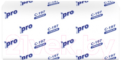 Бумажные полотенца PROtissue V сложения 2-х слойные / С197