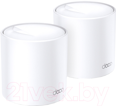 Изображение товара Комплект беспроводных маршрутизаторов TP-Link Deco X20 (2шт)