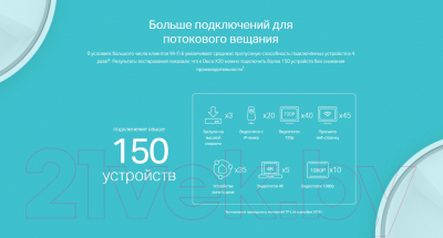 Изображение товара Комплект беспроводных маршрутизаторов TP-Link Deco X20 (2шт)
