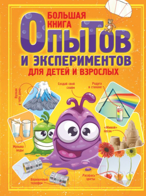 Книга АСТ Большая книга опытов и экспериментов для детей и взрослых (Вайткене Л.Д.)