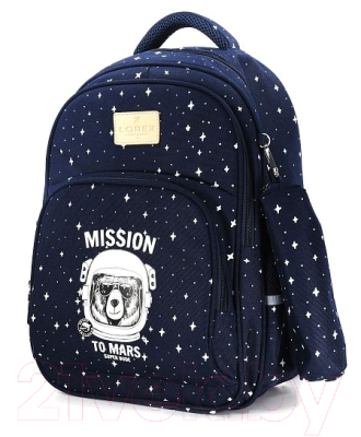 Школьный рюкзак Lorex Ergonomic M10 Mars Mission XBPM10-MM (черный)