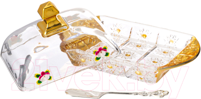Масленка Lefard Gold Glass / 195-217