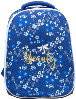 Школьный рюкзак Schoolformat Ergonomic 1 Floral Patterm РЮКЖК1-ФПА (синий) - 