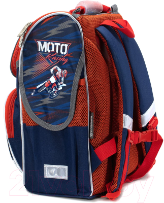 Школьный рюкзак Schoolformat Basic Moto РЮКЖК-МКЛ (синий)