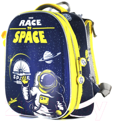 Школьный рюкзак Schoolformat Ergonomic + Race To Space РЮКЖКРД-РТС (синий)